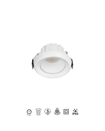 TAMPA * EMPOTRABLE IP65 8W CCT  BLANCO